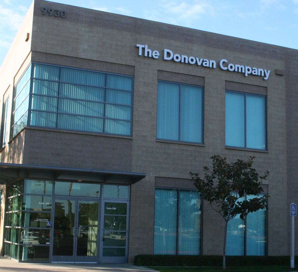 The Donovan Company office at 9930 Research Drive, Irvine, California